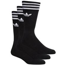 جوراب مردانه آدیداس مدل Solid Crew بسته 3 عددی Adidas Solid Crew For Men Socks 3 Pack